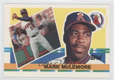 1990 Topps Big - [Base] #310 - Mark McLemore