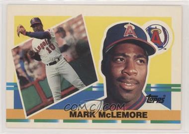 1990 Topps Big - [Base] #310 - Mark McLemore