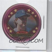 1990 Topps Coins - [Base] #2 - Bret Saberhagen