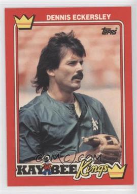 1990 Topps Kaybee Kings - Box Set [Base] #9 - Dennis Eckersley