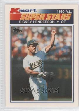 1990 Topps Kmart Superstars - Box Set [Base] #23 - Rickey Henderson