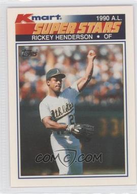 1990 Topps Kmart Superstars - Box Set [Base] #23 - Rickey Henderson