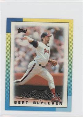 1990 Topps League Leaders Minis - [Base] #7 - Bert Blyleven