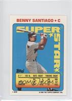 Benny Santiago (Barry Bonds 9, Carlos Martinez 325)