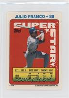 Julio Franco (Mike Scioscia 64; Jim Eisenreich 271)