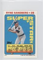 Ryne Sandberg (Jeff Hamilton 67, Mike Heath 280)