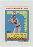 Ryne Sandberg (Jeff Hamilton 67, Mike Heath 280)