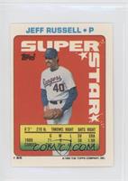 Jeff Russell (Dwight Gooden 96; Glenn Braggs 206)