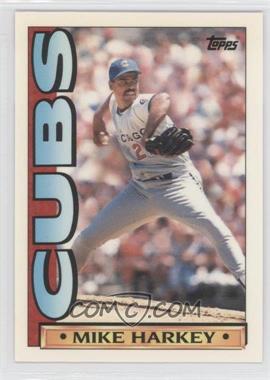 1990 Topps TV Team Sets - Chicago Cubs #9 - Mike Harkey
