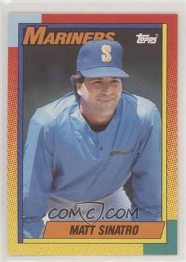 1990 Topps Traded - [Base] - Factory Set White Back #115T - Matt Sinatro