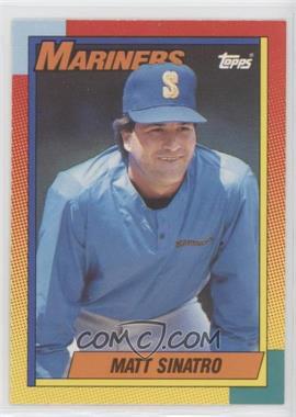 1990 Topps Traded - [Base] - Factory Set White Back #115T - Matt Sinatro