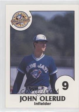 1990 Toronto Blue Jays Fire Safety - [Base] #9 - John Olerud