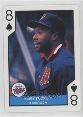 1990 U.S. Playing Cards Major League All-Stars - [Base] #8S - Kirby Puckett