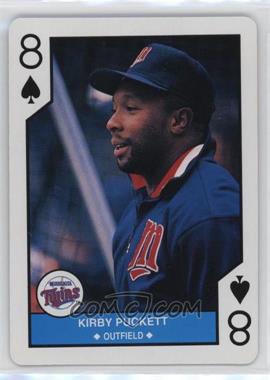 1990 U.S. Playing Cards Major League All-Stars - [Base] #8S - Kirby Puckett