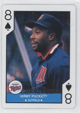 1990 U.S. Playing Cards Major League All-Stars - [Base] #8S - Kirby Puckett