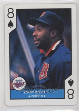 1990 U.S. Playing Cards Major League All-Stars - [Base] #8S - Kirby Puckett