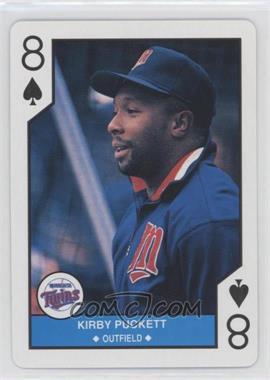 1990 U.S. Playing Cards Major League All-Stars - [Base] #8S - Kirby Puckett