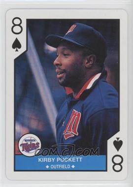 1990 U.S. Playing Cards Major League All-Stars - [Base] #8S - Kirby Puckett