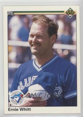 1990 Upper Deck - [Base] #148.1 - Ernie Whitt