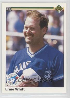 1990 Upper Deck - [Base] #148.1 - Ernie Whitt