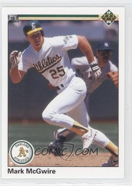 1990 Upper Deck - [Base] #171.1 - Mark McGwire