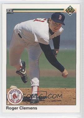 1990 Upper Deck - [Base] #323 - Roger Clemens