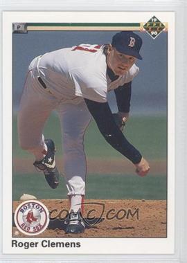 1990 Upper Deck - [Base] #323 - Roger Clemens