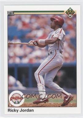 1990 Upper Deck - [Base] #576.1 - Ricky Jordan (Corrected: Full Position on Front)