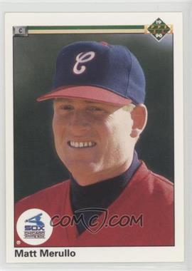 1990 Upper Deck - [Base] #67 - Matt Merullo