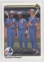 Delino DeShields, Marquis Grissom, Larry Walker