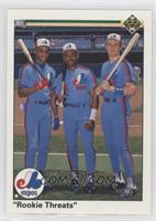 Delino DeShields, Marquis Grissom, Larry Walker