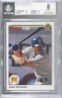 Juan Gonzalez [BGS 8 NM‑MT]