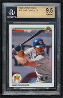 Juan Gonzalez [BGS 9.5 GEM MINT]