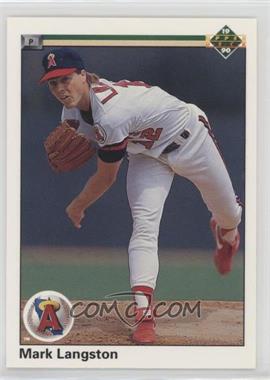 1990 Upper Deck - [Base] #783 - Mark Langston