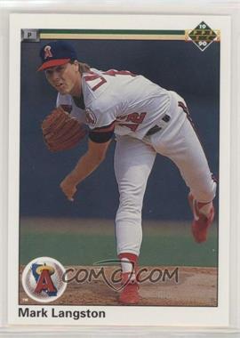 1990 Upper Deck - [Base] #783 - Mark Langston