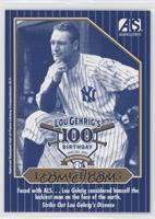 Lou Gehrig 100th Birthday Blue Border (Rocky Mountain Chapter)