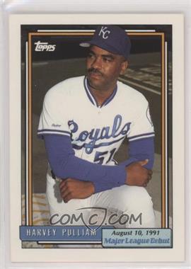 1991-92 Topps Major League Debut 1991 - Box Set [Base] #141 - Harvey Pulliam