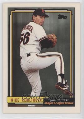 1991-92 Topps Major League Debut 1991 - Box Set [Base] #143 - Mike Remlinger