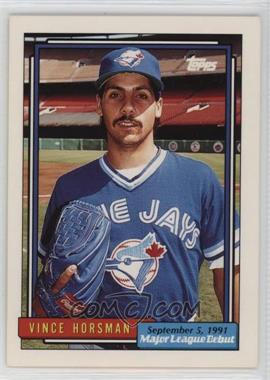 1991-92 Topps Major League Debut 1991 - Box Set [Base] #81 - Vince Horsman