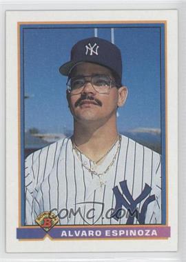 1991 Bowman - [Base] #163 - Alvaro Espinoza