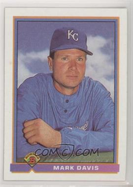 1991 Bowman - [Base] #306 - Mark Davis