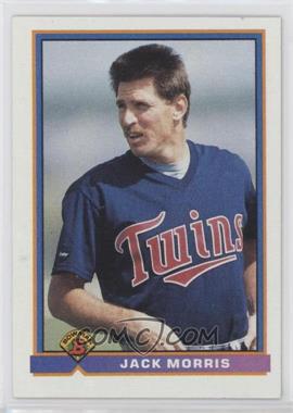 1991 Bowman - [Base] #319 - Jack Morris