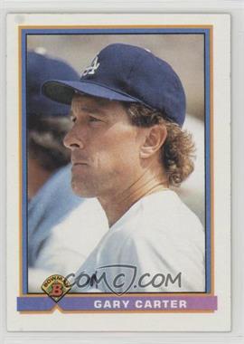 1991 Bowman - [Base] #598 - Gary Carter [Noted]