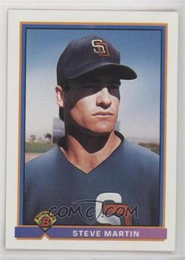 1991 Bowman - [Base] #662 - Steve Martin