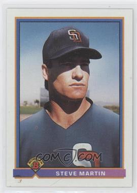 1991 Bowman - [Base] #662 - Steve Martin