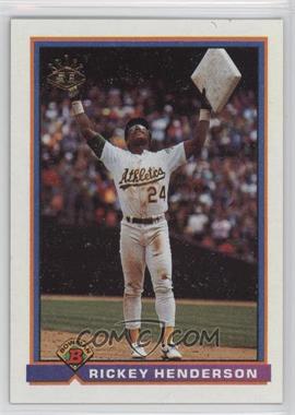 1991 Bowman - [Base] #692 - Rickey Henderson