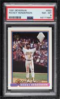 Rickey Henderson [PSA 8 NM‑MT]