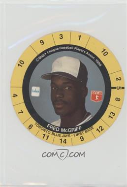 1991 Cadaco Game Discs - [Base] #_FRMC - Fred McGriff