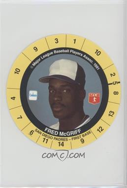 1991 Cadaco Game Discs - [Base] #_FRMC - Fred McGriff