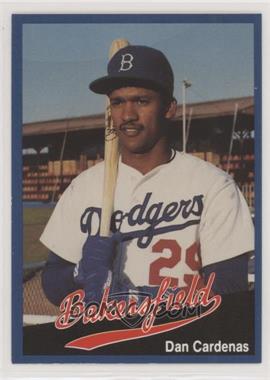 1991 Cal League Bakersfield Dodgers - [Base] #22 - Daniel Cardenas